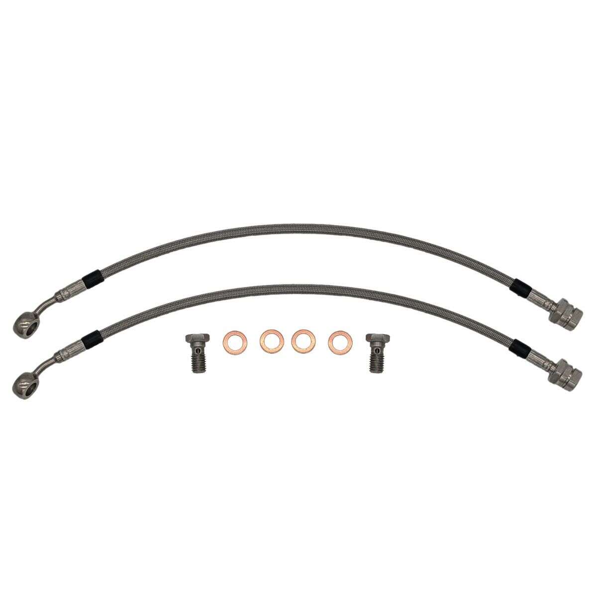 Braided steel brake line rear axle VW Golf 7 8 Audi A3 S3 8V Brake conversion