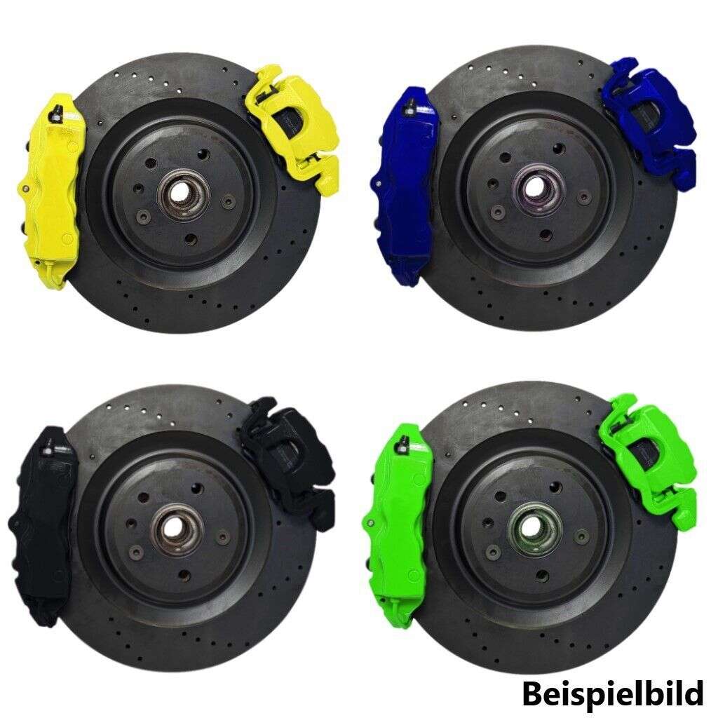 Big brake system KIT rear axle BMW X1 X2 2 Series Mini Porsche Cayenne 4-piston caliper 356x22 brake disc - Colour brake caliper: painted in desired colour