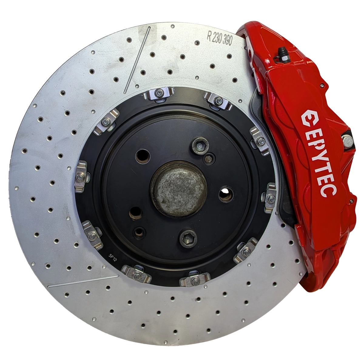 Mercedes Benz C63 W204 CL203 S204 R171 Bremssatteladapter 390x36mm Bremsscheibe Mercedes GL 6-Kolben W204 AMG Bremssattel