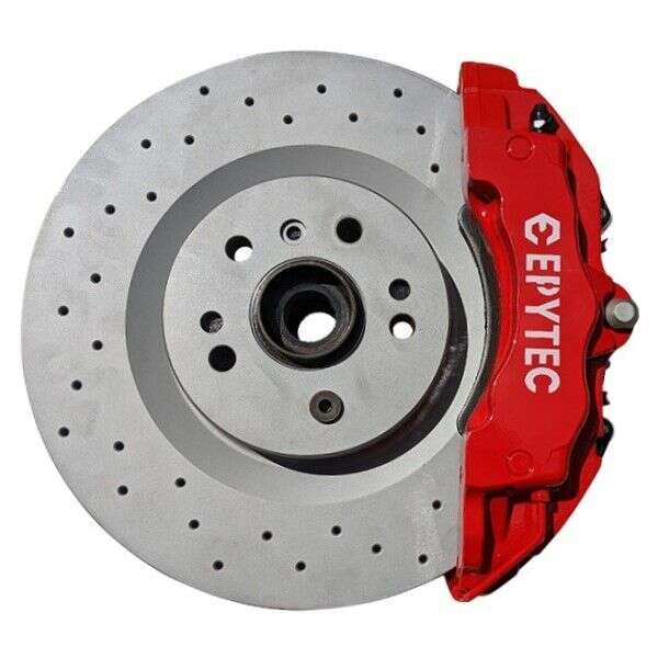 Großes Bremsanlagen KIT VW Golf 5 6 GTI Audi A3 TT S3 8P Cayenne ZR18 Bremssattel 350x32mm Bremsscheibe