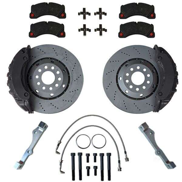 Großes Bremsanlagen KIT VW Golf 4 Polo 6r WRC Bora Audi A3 TT Audi RS4 B5 Porsche Panamera Bremssattel 360x32mm Bremsscheibe - Farbe Bremssattel: Blank ohne Farbe Großes Bremsanlagen KIT VW Golf 4 Polo 6r WRC Bora Audi A3 TT Audi RS4 B5 Porsche Panamera Bremssattel 360x32mm Bremsscheibe - Farbe Bremssattel: Blank ohne Farbe
