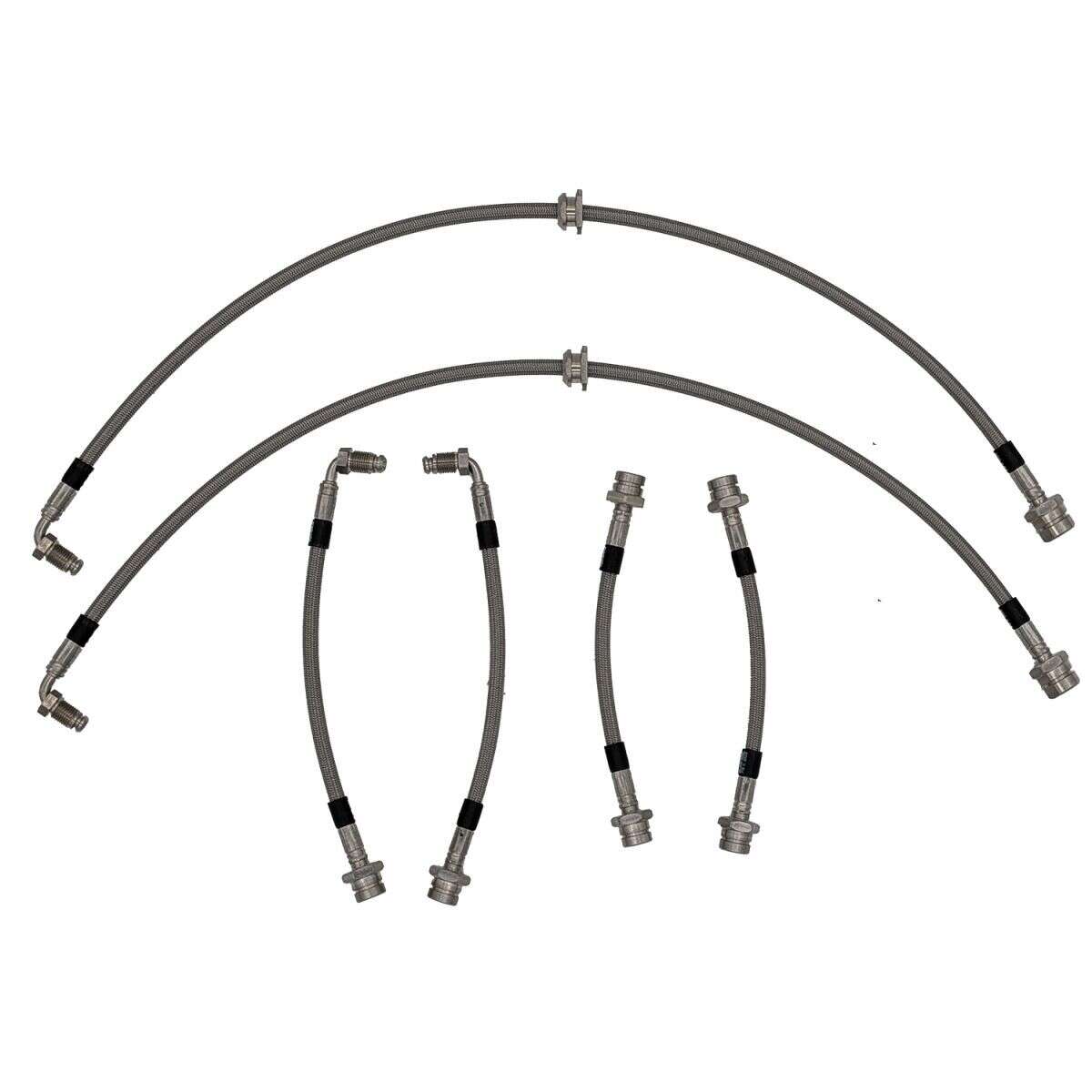 Stahlflex Bremsleitung Hinterachse VW Golf 4 R32 Audi A3 S3 A1 Polo 9N Porsche Brembo Bremsen Umbau