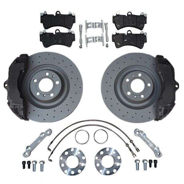 Großes Bremsanlagen KIT VW Golf 4 Polo 6r WRC Bora Audi A3 TT Audi RS4 B5 ZR18 Bremssattel 360x32mm Bremsscheibe - Farbe Bremssattel: Blank ohne Farbe Großes Bremsanlagen KIT VW Golf 4 Polo 6r WRC Bora Audi A3 TT Audi RS4 B5 ZR18 Bremssattel 360x32mm Bremsscheibe - Farbe Bremssattel: Blank ohne Farbe