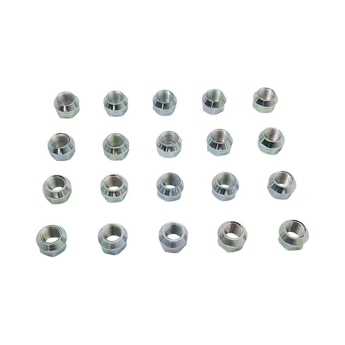 20x Radmutter mit Kegelbund M14x1.5 SW 19x12 Höhe 16mm