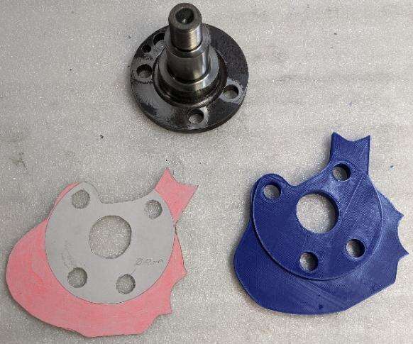 Plaques d'élargissement de voie Audi A1 selon le gabarit du client