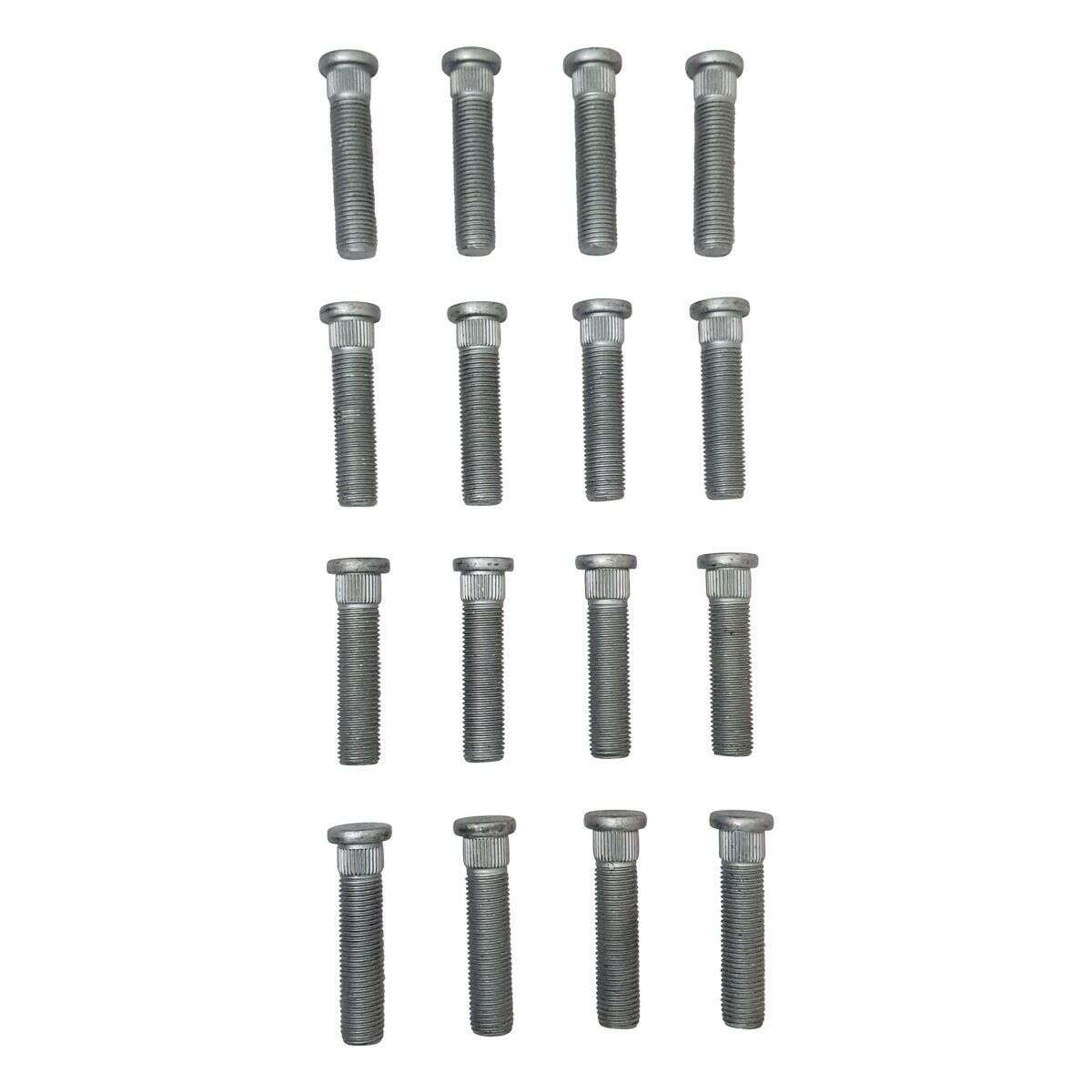 16x Rändelbolzen M14x1.5 L60, RD14.6, RL9.0