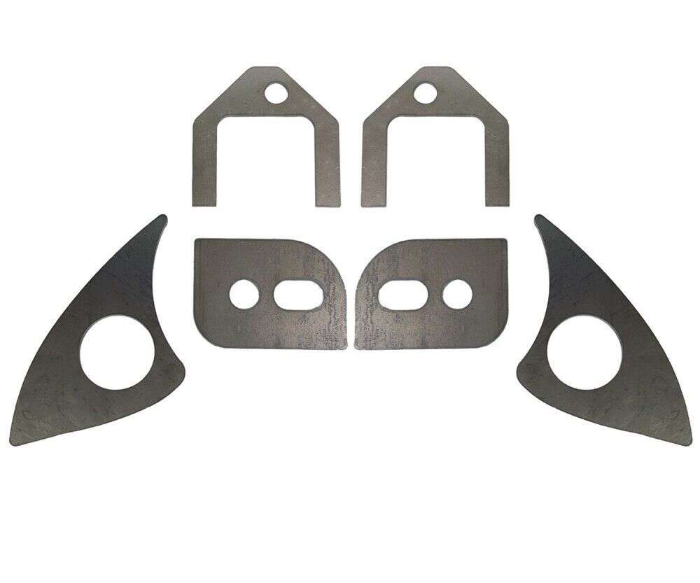 BMW E30 Front Axle Reinforcement Reinforcing Kit 6 Plates Front Axle 328i 325i 320i