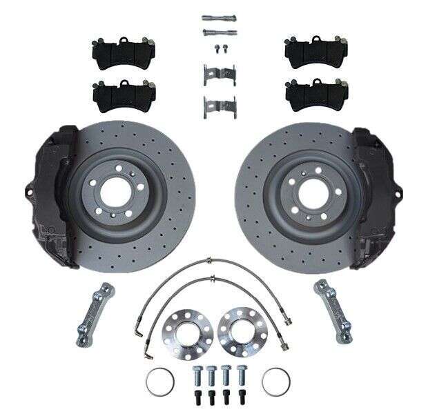 Großes Bremsanlagen KIT VW Golf 4 Polo VW Polo 6r WRC  9N Bora Audi A3 TT Audi RS4 B5 ZR18 Bremssattel 360x32mm Bremsscheibe  - Farbe Bremssattel: Blank ohne Farbe Großes Bremsanlagen KIT VW Golf 4 Polo VW Polo 6r WRC  9N Bora Audi A3 TT Audi RS4 B5 ZR18 Bremssattel 360x32mm Bremsscheibe  - Farbe Bremssattel: Blank ohne Farbe