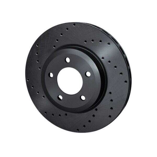 Disques De Frein Arrière ROTINGER Pour Diverses Voitures - Revêtement Anti-corrosion Graphite Line, Perçés Et Rainurés - 8